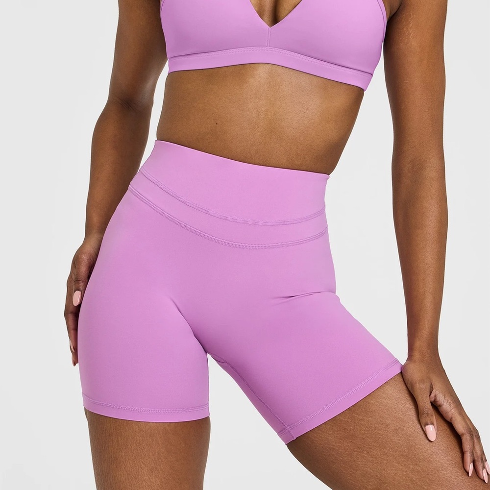 Oner Active UNIFIED HIGH WAISTED SHORTS 6" | Orchid Purple